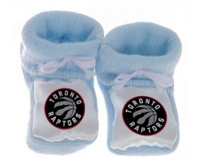 Chausson bébé Toronto Raptors de couleur Bleu