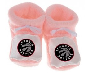 Chausson bébé Toronto Raptors de couleur Rose