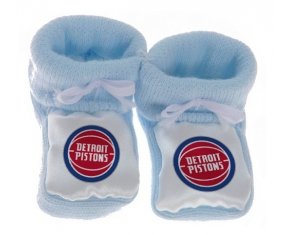 Chausson bébé Detroit Pistons de couleur Bleu