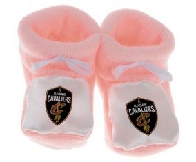 Chausson bébé Cleveland Cavaliers de couleur Rose