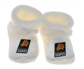 Chausson bébé Phoenix Suns de couleur Blanc