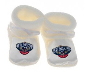 Chausson bébé New Orleans Pelicans de couleur Blanc