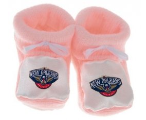 Chausson bébé New Orleans Pelicans de couleur Rose