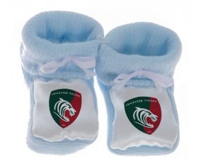Chausson bébé Leicester Tigers de couleur Bleu