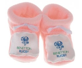 Chausson bébé Benetton Treviso de couleur Rose