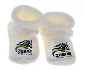 Chausson bébé Zebre RC de couleur Blanc