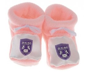 Chausson bébé Timișoara Saracens de couleur Rose