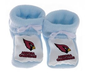 Chausson bébé Arizona Cardinals de couleur Bleu