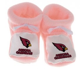 Chausson bébé Arizona Cardinals de couleur Rose