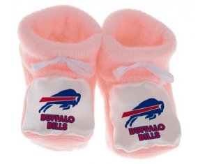 Chausson bébé Buffalo Bills de couleur Rose