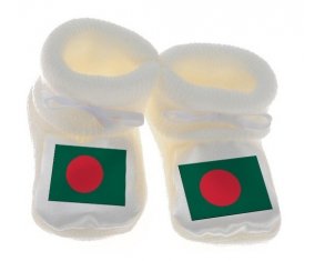 Chausson bébé Drapeau Bangladesh