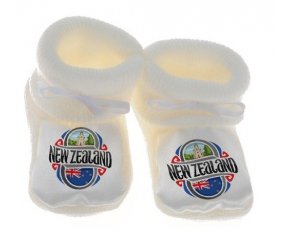 Chausson bébé Flag New Zeland