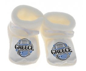 Chausson bébé Flag Greece