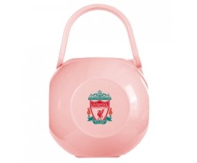 Boîte à tétine Liverpool Football Club de couleur Rose