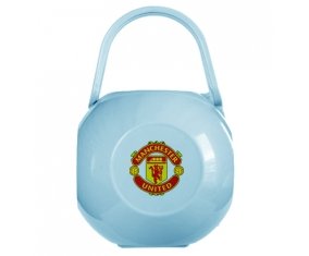 Boîte à tétine Manchester United Football Club de couleur Bleue
