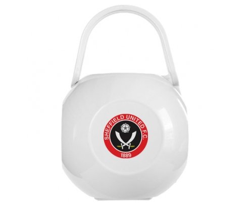 Boîte à tétine Sheffield United Football Club de couleur Blanche