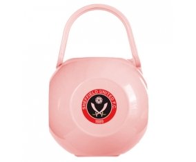 Boîte à tétine Sheffield United Football Club de couleur Rose
