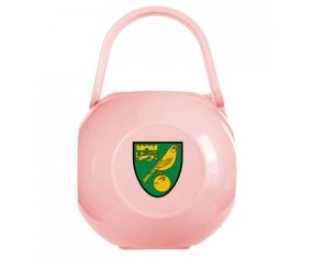 Boîte à sucette Norwich City Football Club de couleur Rose
