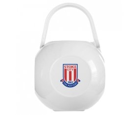 Boîte à tétine Stoke City Football Club de couleur Blanche