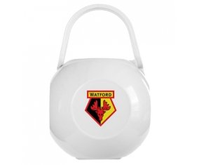 Boîte à tétine Watford Football Club de couleur Blanche