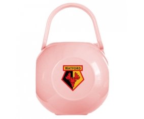Boîte à tétine Watford Football Club de couleur Rose
