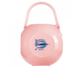 Boîte à tétine Deportivo Alavés de couleur Rose