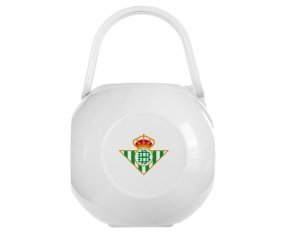 Boîte à tétine Real Betis Balompié de couleur Blanche