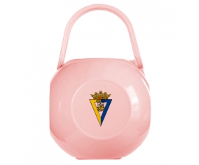 Boîte à sucette Cádiz Club de Fútbol de couleur Rose