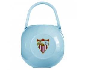 Boîte à tétine Séville Fútbol Club de couleur Bleue