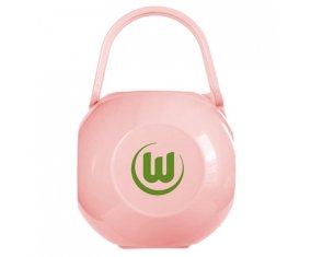 Boîte à tétine VfL Wolfsburg de couleur Rose
