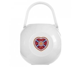 Boîte à sucette Heart of Midlothian Football Club de couleur Blanche