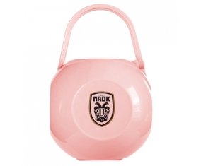 Boîte à sucette PAOK Salonique de couleur Rose