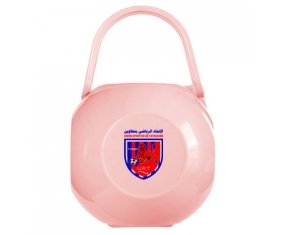 Boîte à tétine Union sportive de Tataouine de couleur Rose