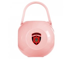 Boîte à sucette Union sportive de la médina d'Alger de couleur Rose
