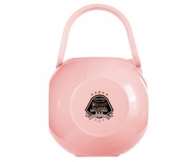 Boîte à tétine Tout Puissant Mazembe de couleur Rose