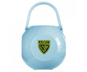Boîte à tétine ASEC Mimosas de couleur Bleue