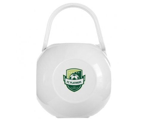 Boîte à sucette Football Club Platinum de couleur Blanche
