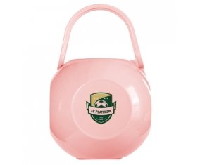 Boîte à sucette Football Club Platinum de couleur Rose