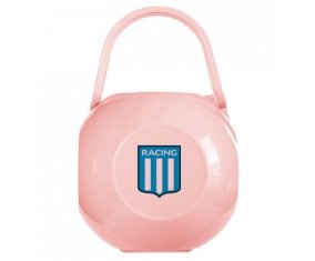 Boîte à tétine Racing Club de Avellaneda de couleur Rose