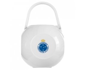 Boîte à tétine Cruzeiro Esporte Clube de couleur Blanche