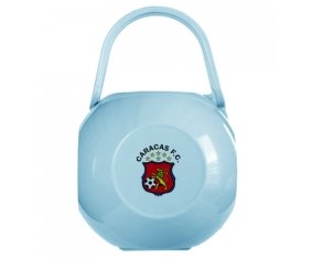 Boîte à tétine Caracas Futbol Club Venezuela de couleur Bleue