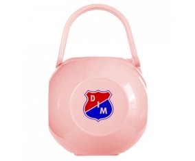 Boîte à tétine Corporación Deportiva Independiente Medellín de couleur Rose