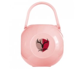 Boîte à tétine Kashima Antlers Japan de couleur Rose