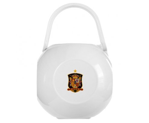Boîte à sucette Spain national football team de couleur Blanche
