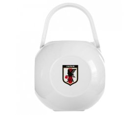 Boîte à tétine Japan national football team de couleur Blanche