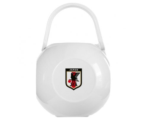 Boîte à tétine Japan national football team de couleur Blanche