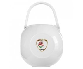 Boîte à sucette Oman national football team de couleur Blanche