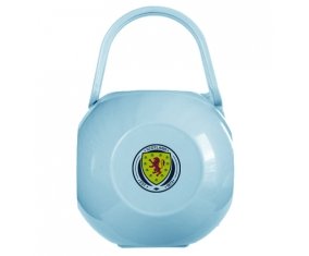 Boîte à tétine Scotland national football team de couleur Bleue