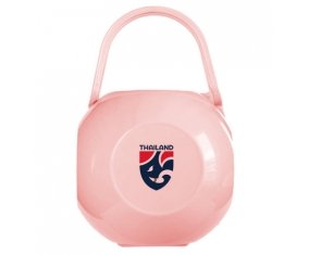 Boîte à tétine Thailand national football team de couleur Rose