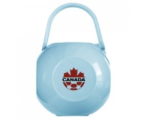 Boîte à sucette Canada national football team de couleur Bleue